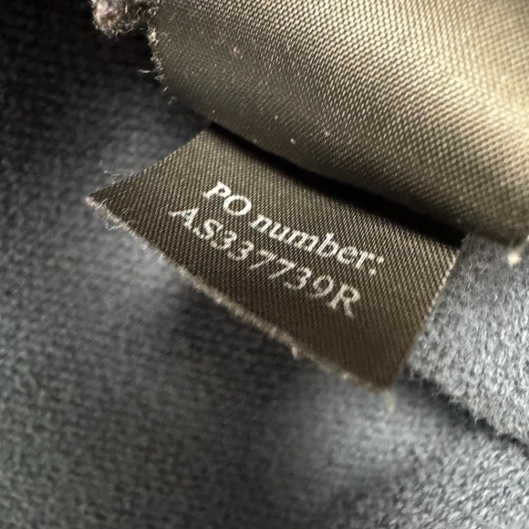 All Saints Opposition Crewneck Pullover Sweatshirt Adult Size S Charcoal Blue - Picture 12 of 13